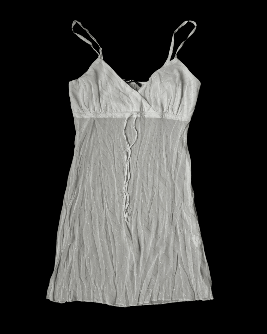 Transparent Strapless Blouse