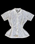 Short Sleeve Lace Shirt