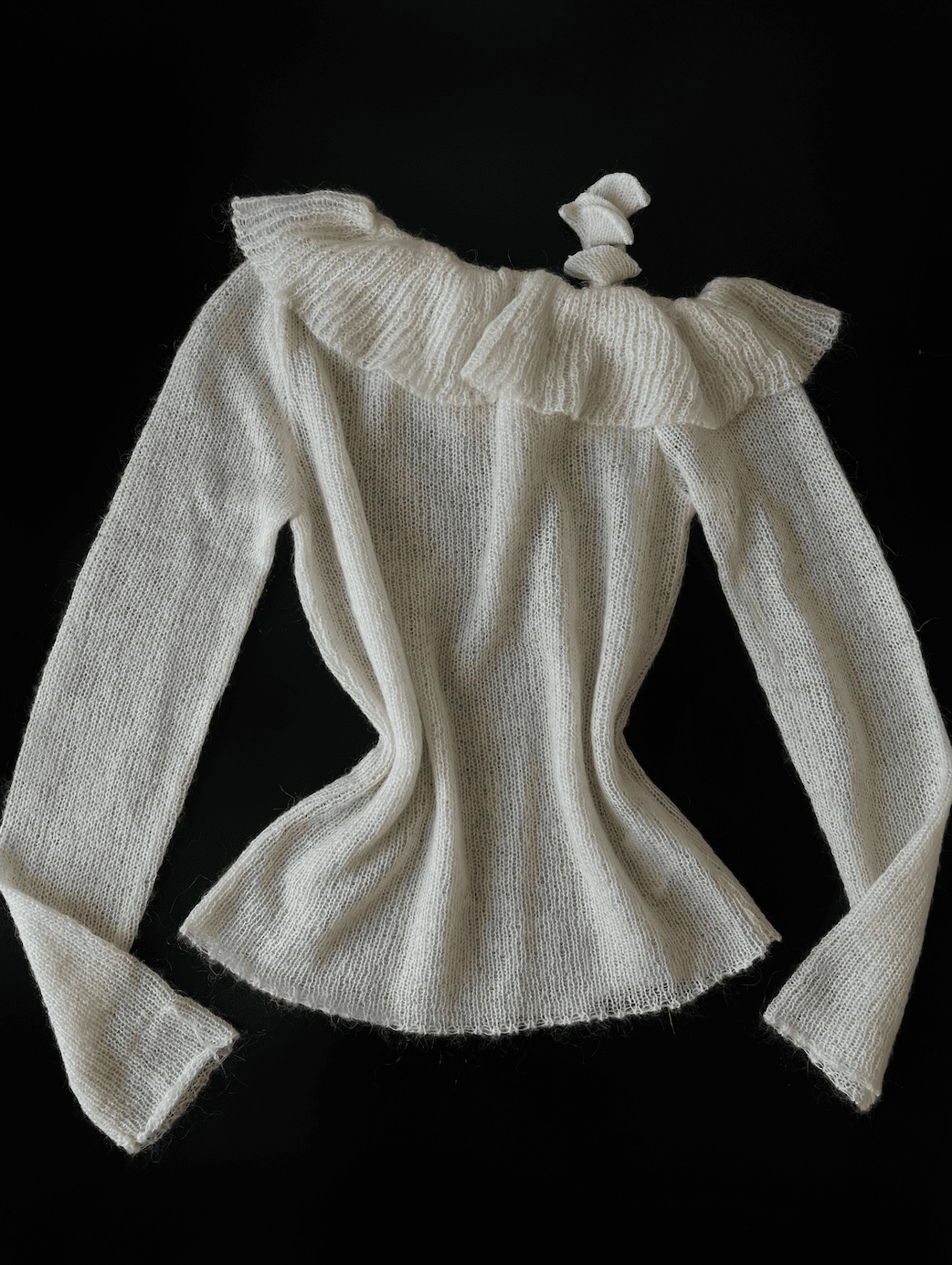 Single Strap Knitted Sweater