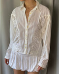 Shirt with Gathered Detail