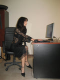 Black Lace Shirt