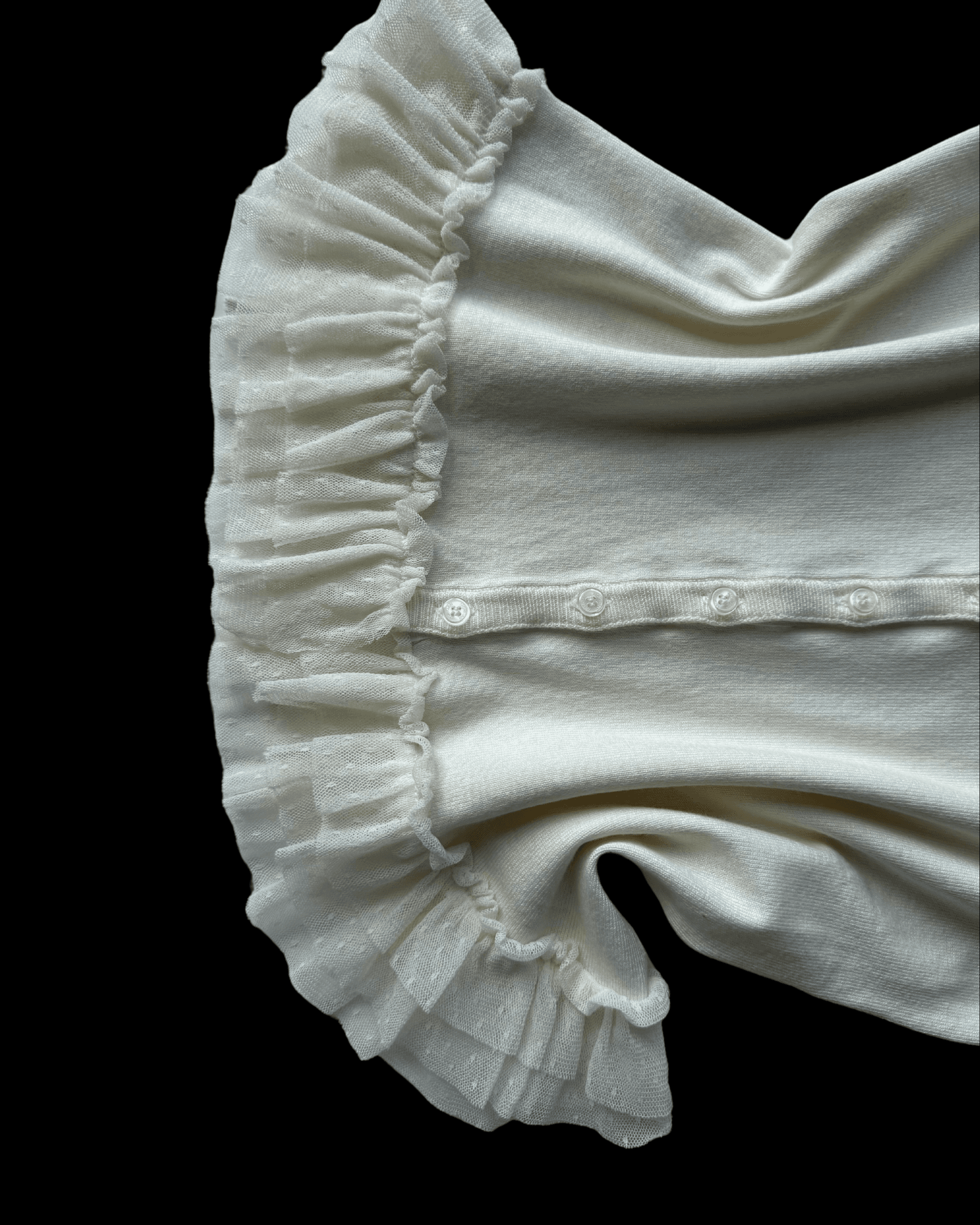 Morgan Ecru Knit Blouse