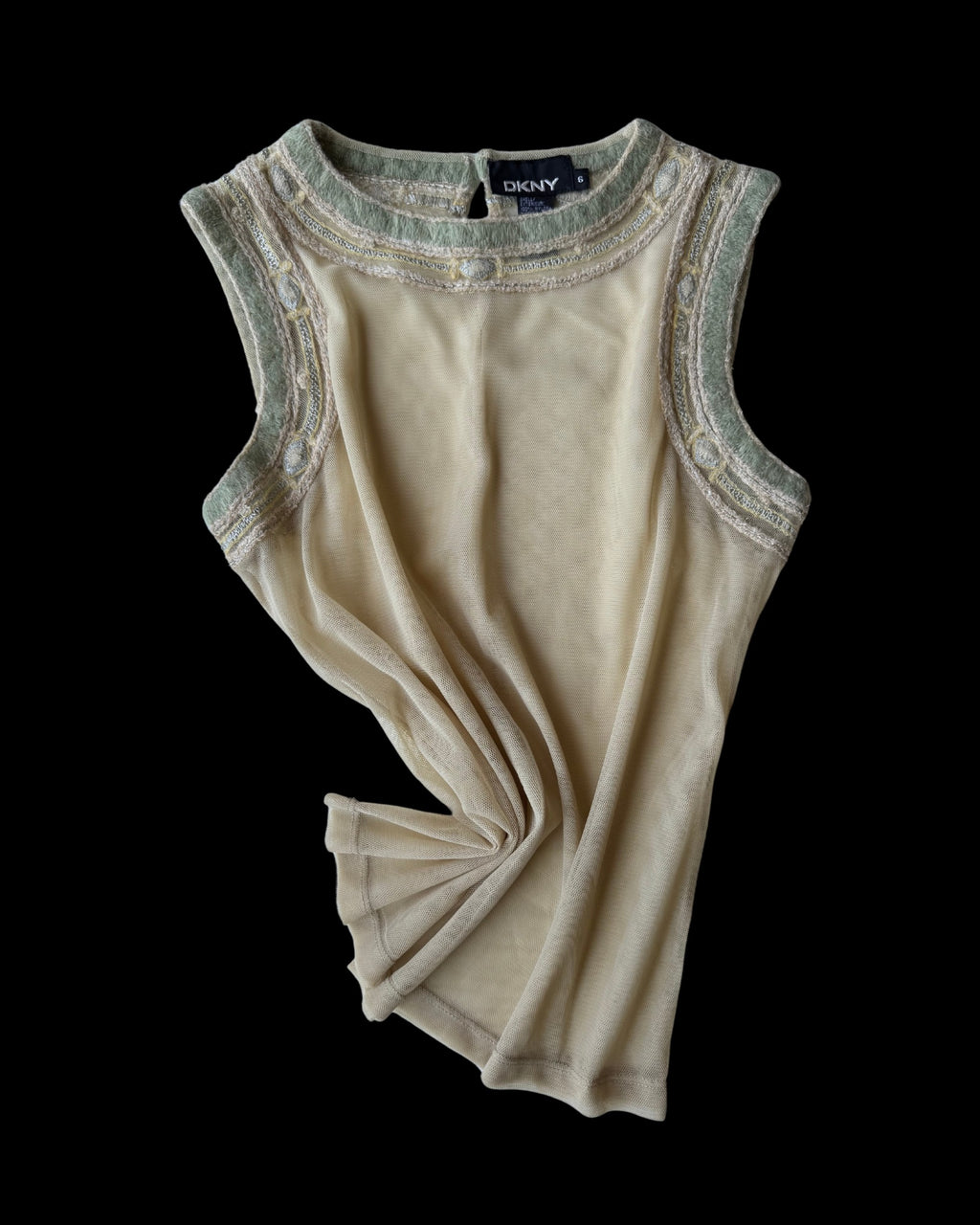 DKNY Transparent Blouse
