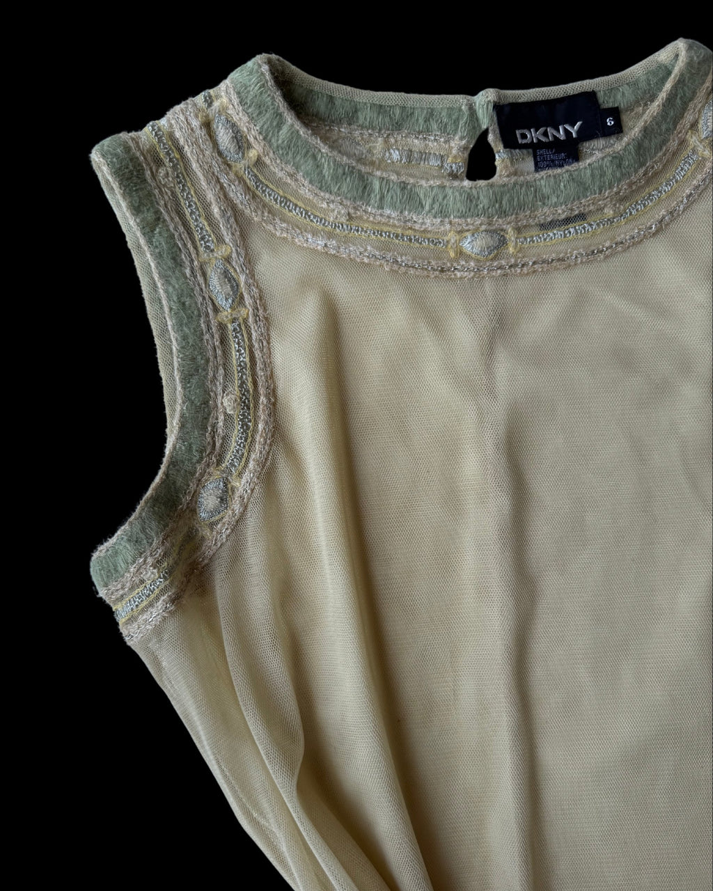 DKNY Transparent Blouse