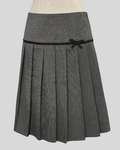 Gray Pleated Skirt