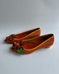 Miu Miu Flower Detailed Shoes