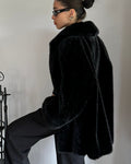 Black Plush Fur