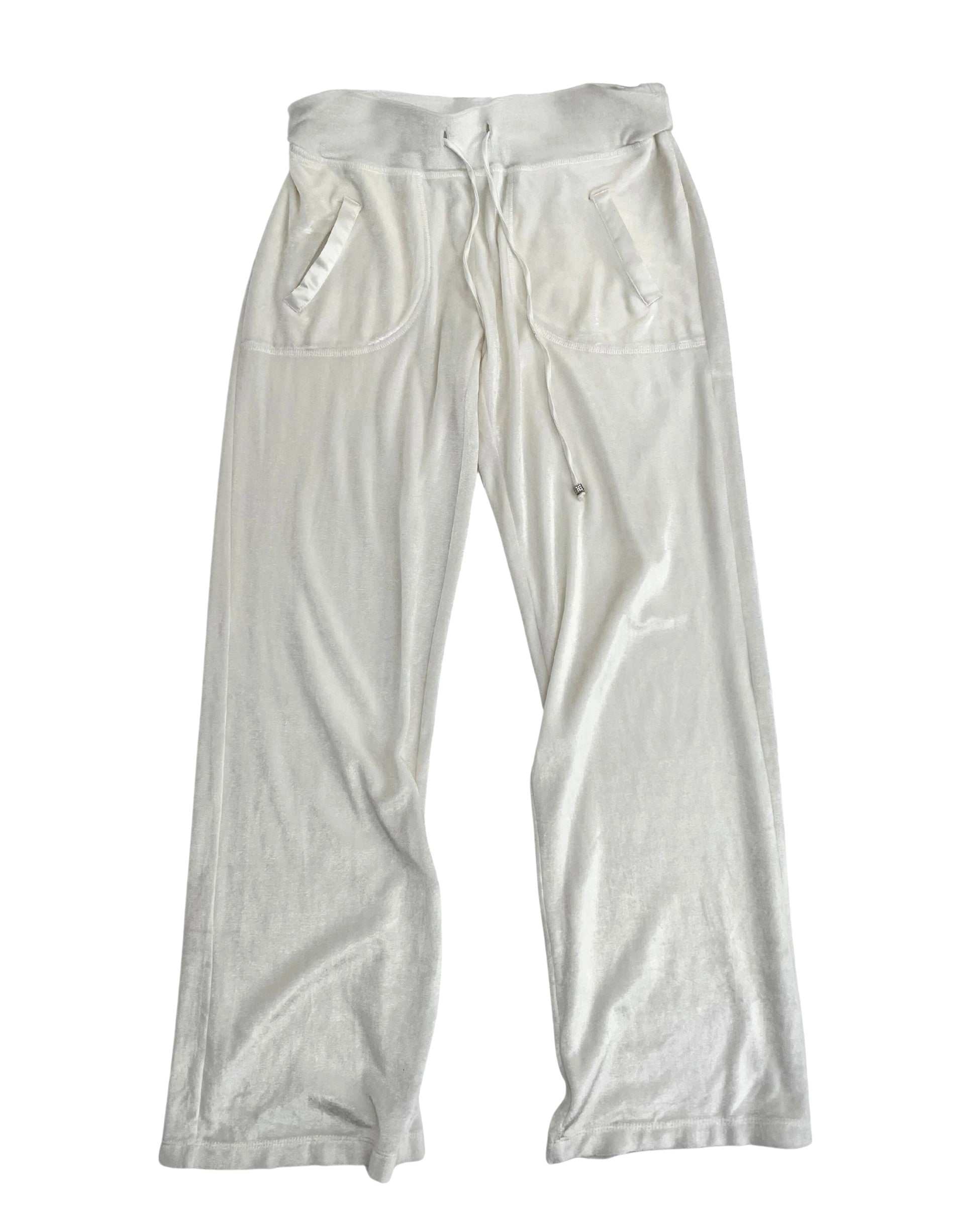 Blumarine Dökümlü Kadife Pantolon