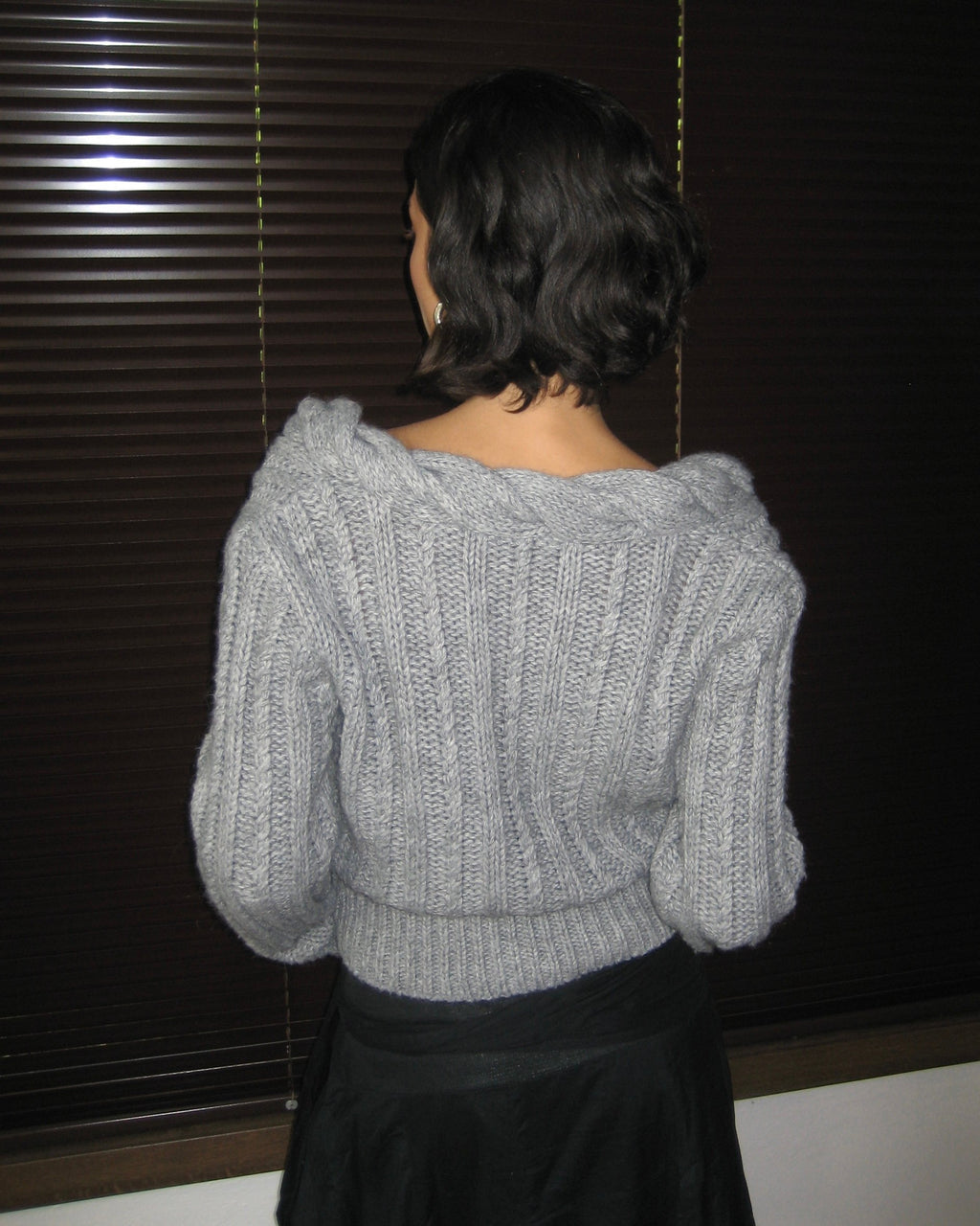 Belted Wool Cardigan