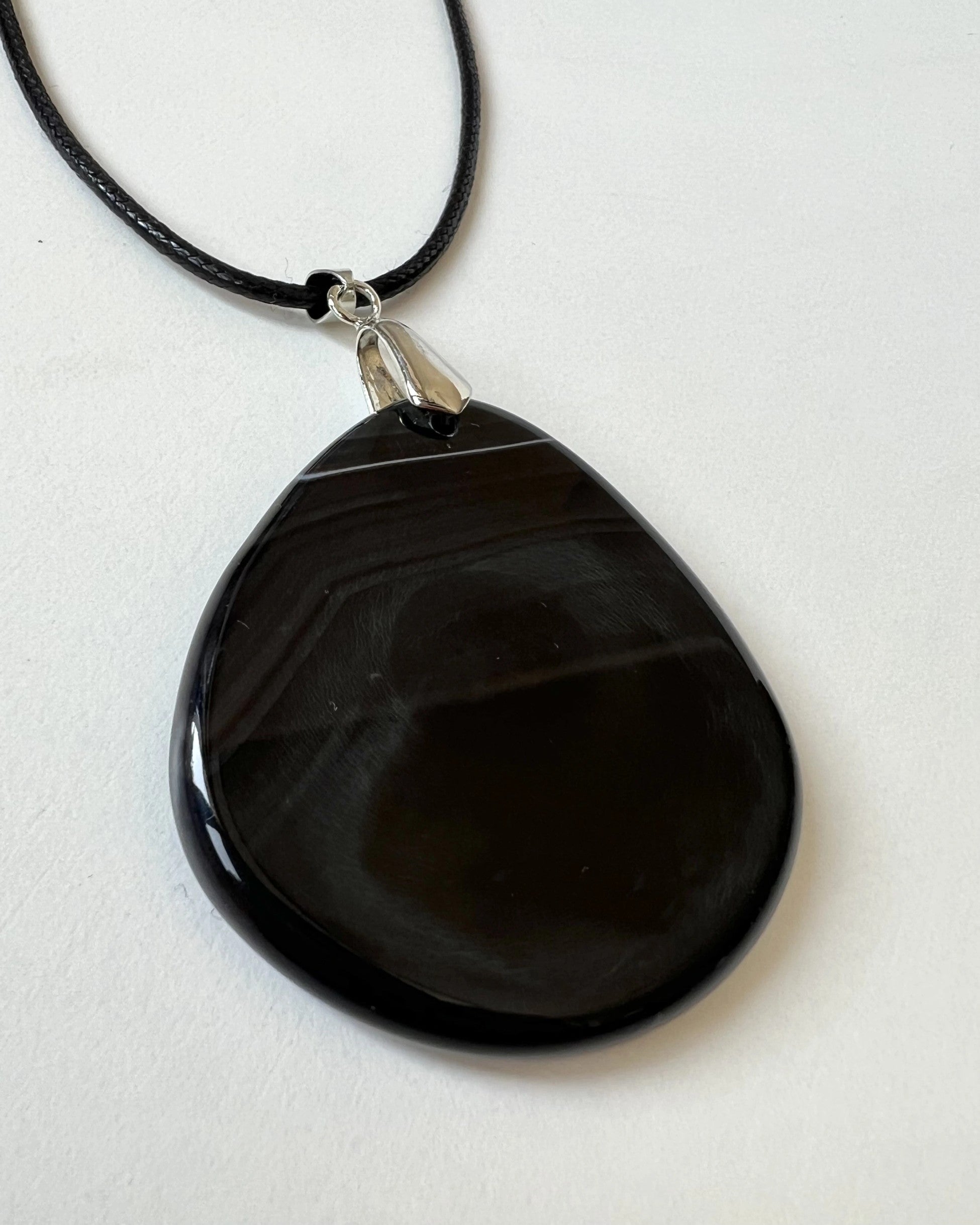 Onyx Doğal Taş Kolye