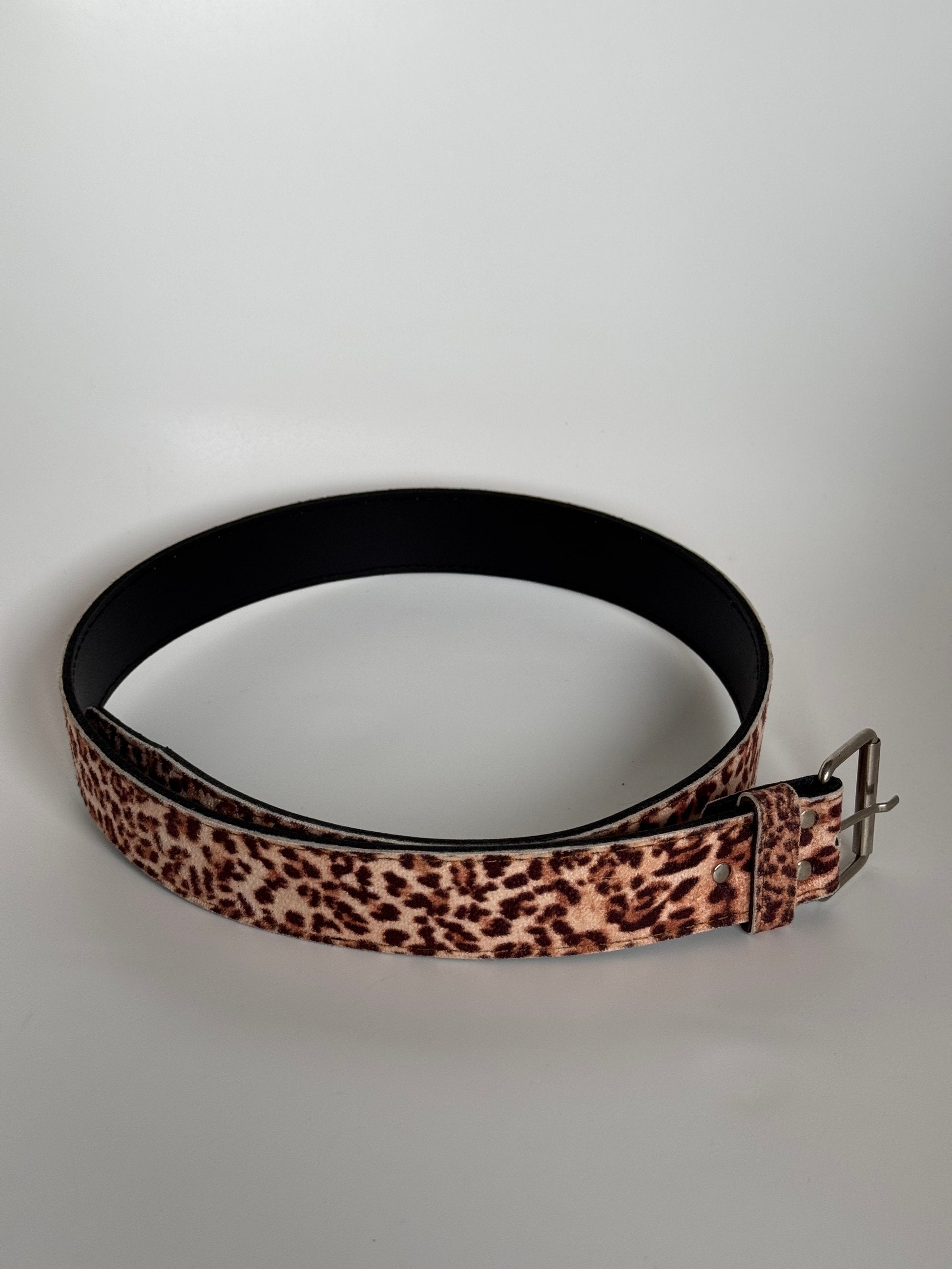 Leopar Desenli Kemer