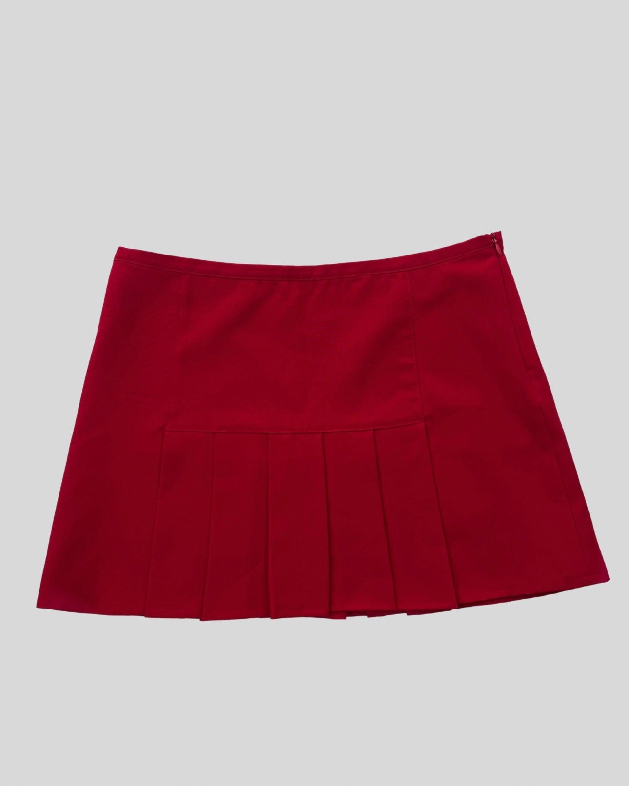 Polo Garage Kırmızı Mini Etek