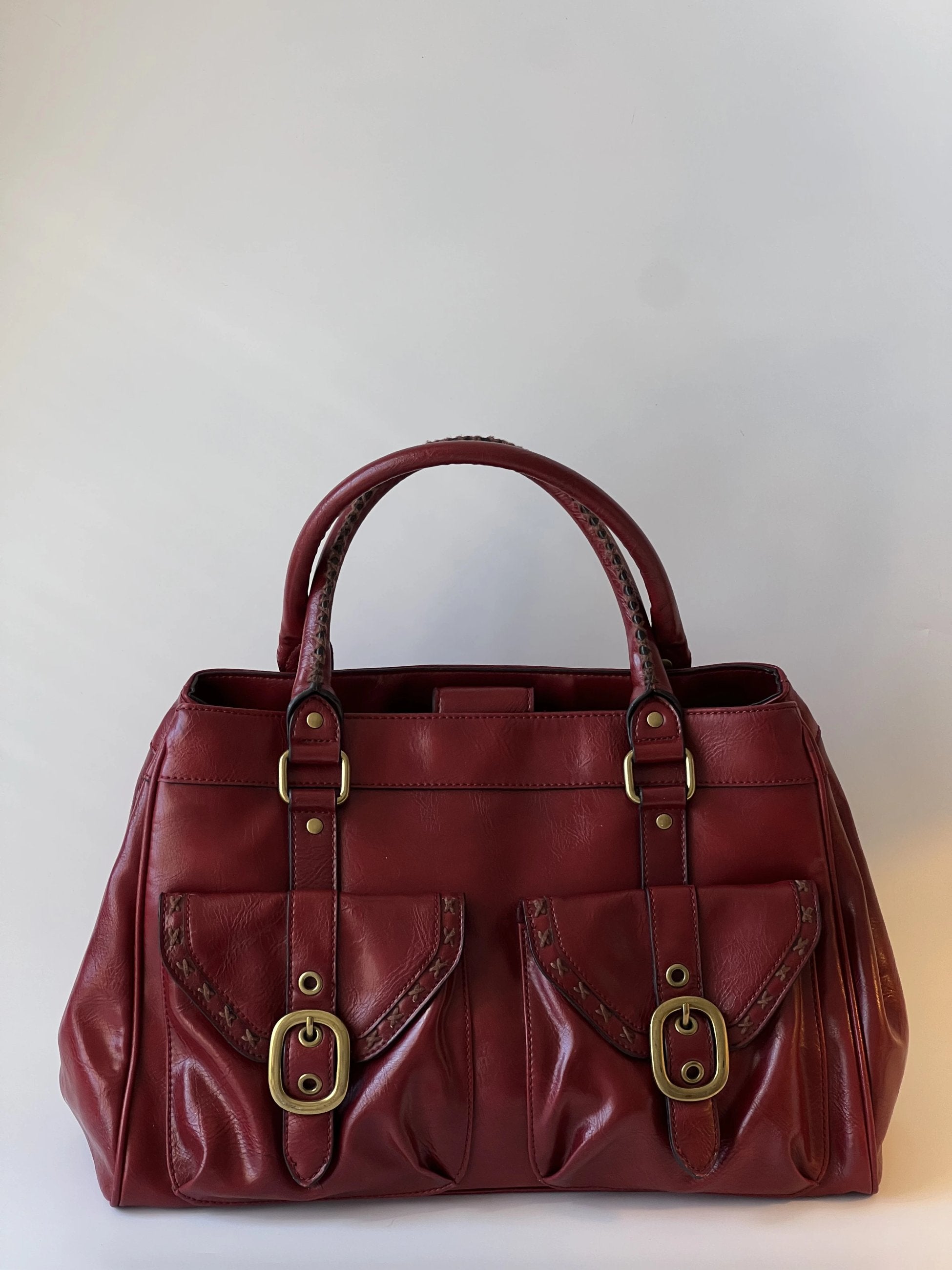 Nine West Kırmızı Kol Çantası
