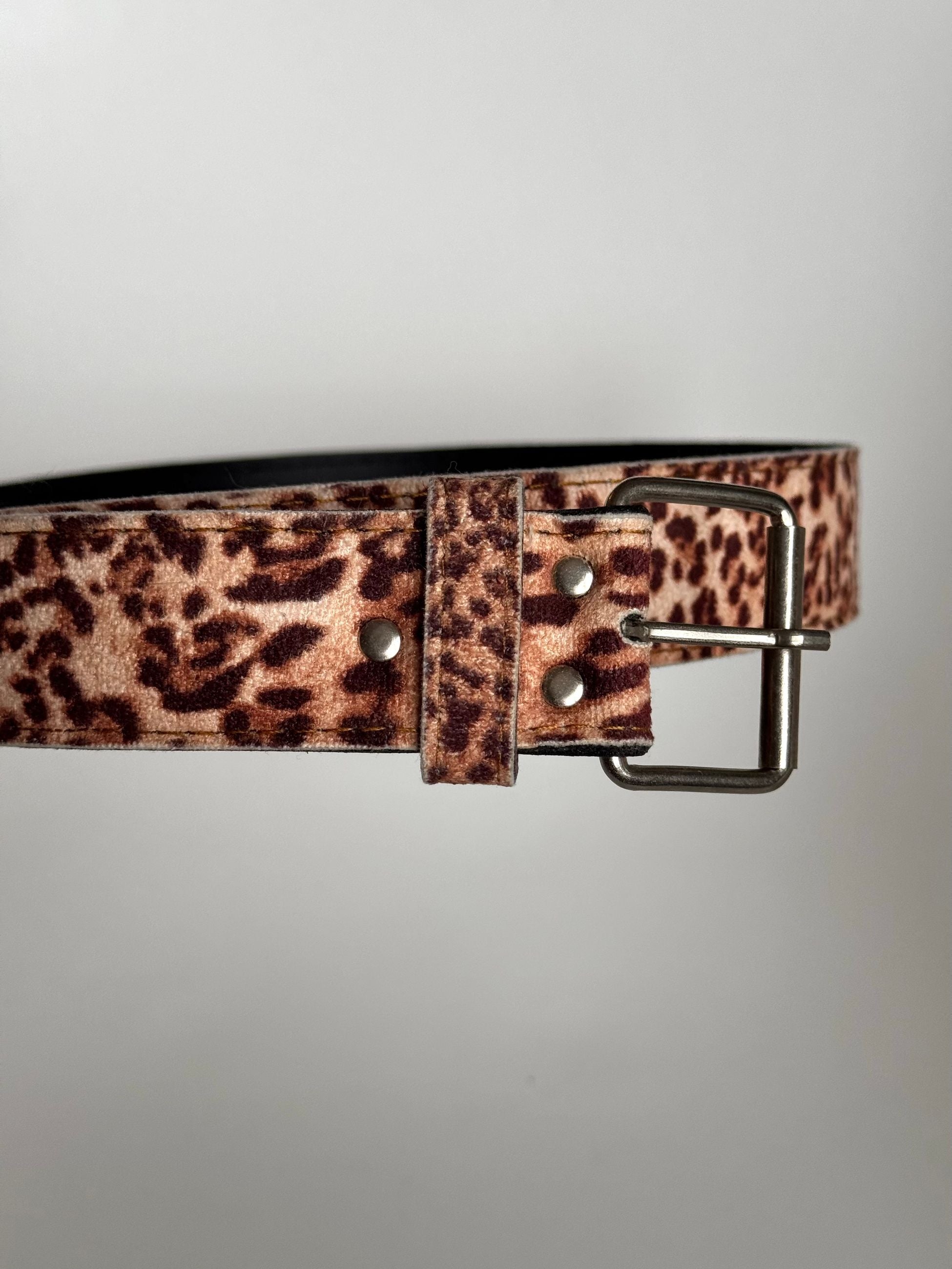 Leopar Desenli Kemer