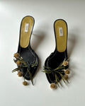 Prada High Heel Slippers