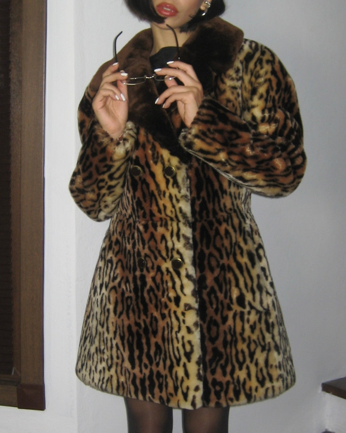 Leopar Peluş Kürk