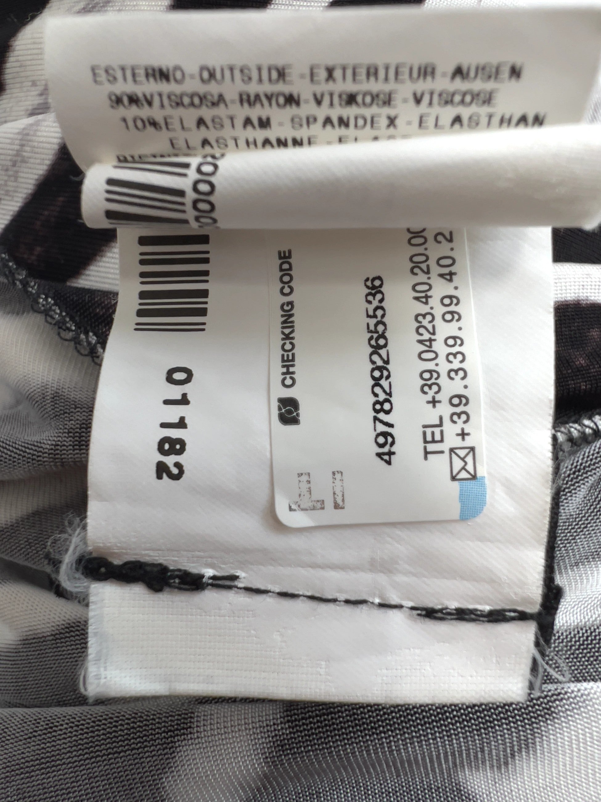 Zebra Patterned Roberto Cavalli Blouse