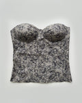 Lace Patterned Bustier