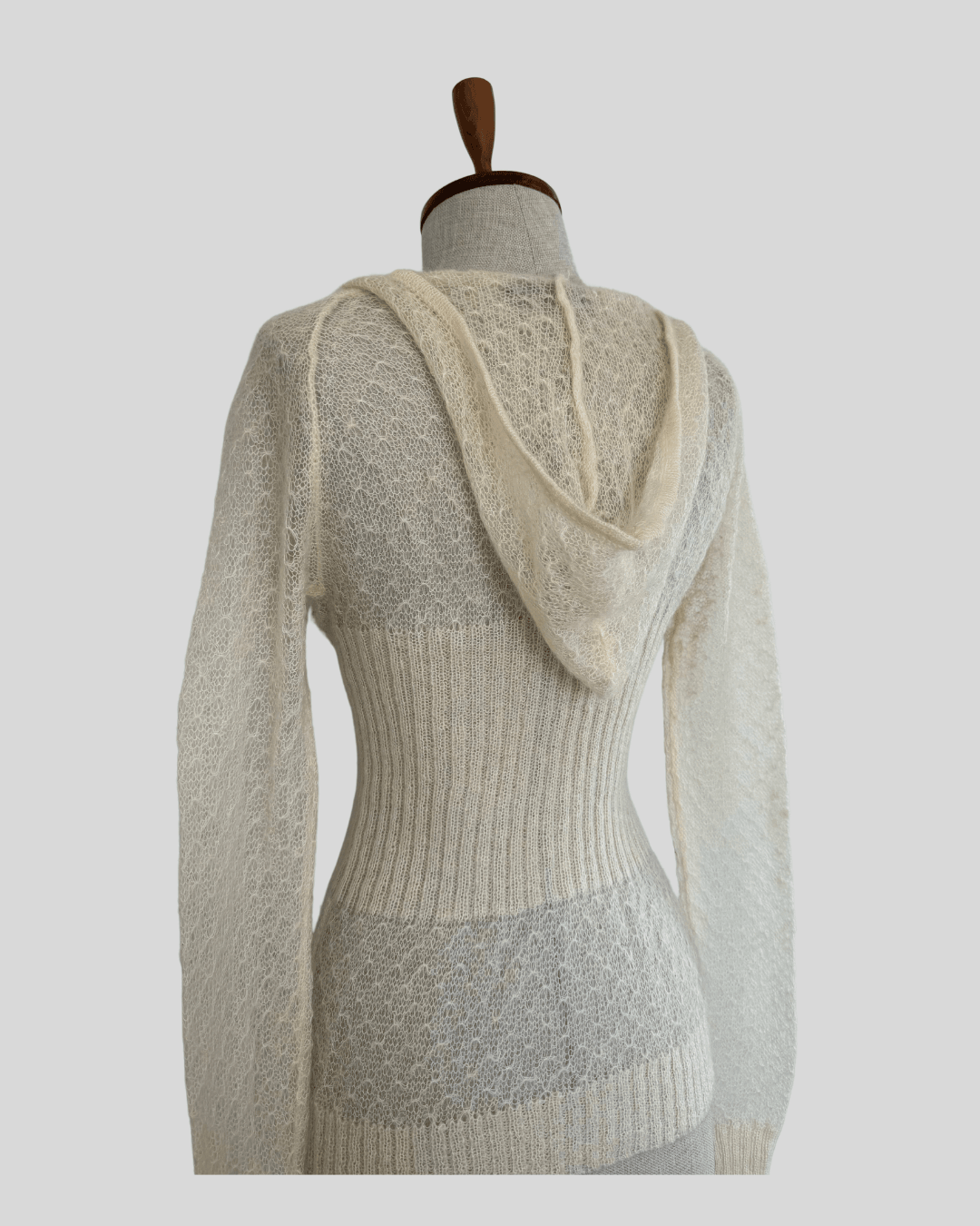 Hooded Knitted Cardigan