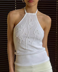 Embroidered Detailed Knit Top