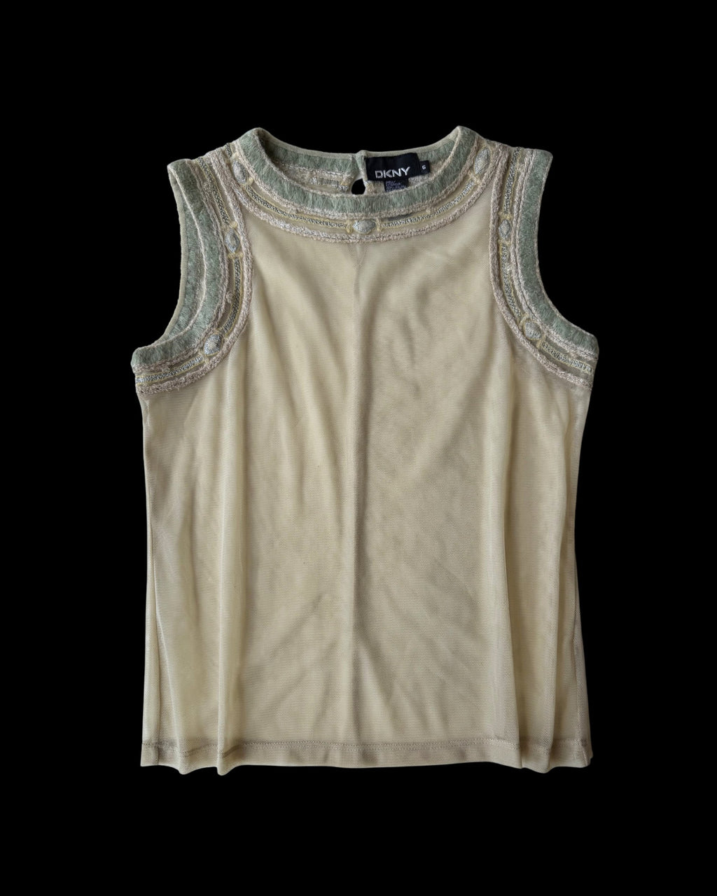 DKNY Transparent Blouse
