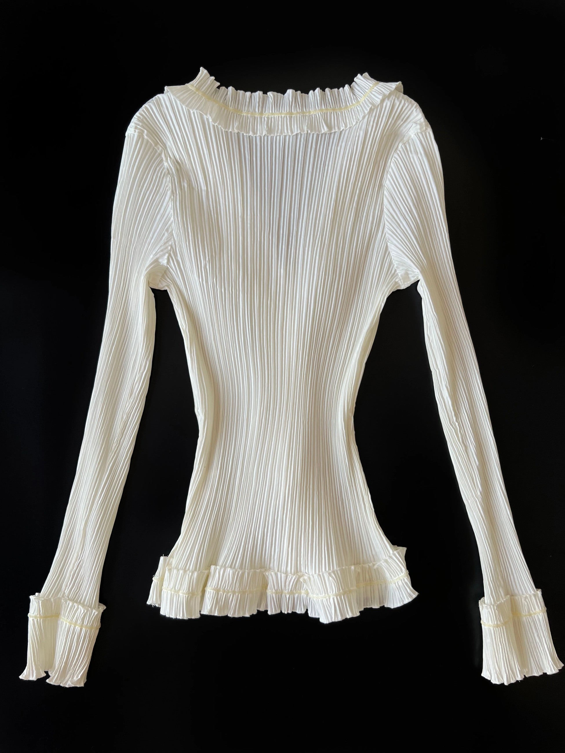 Vintage Blouse with Ruffle Detail