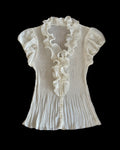Gathered Half Sleeve Shirt