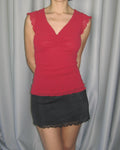 Cherry Half Sleeve Blouse