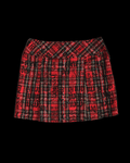 Plaid Red Skirt