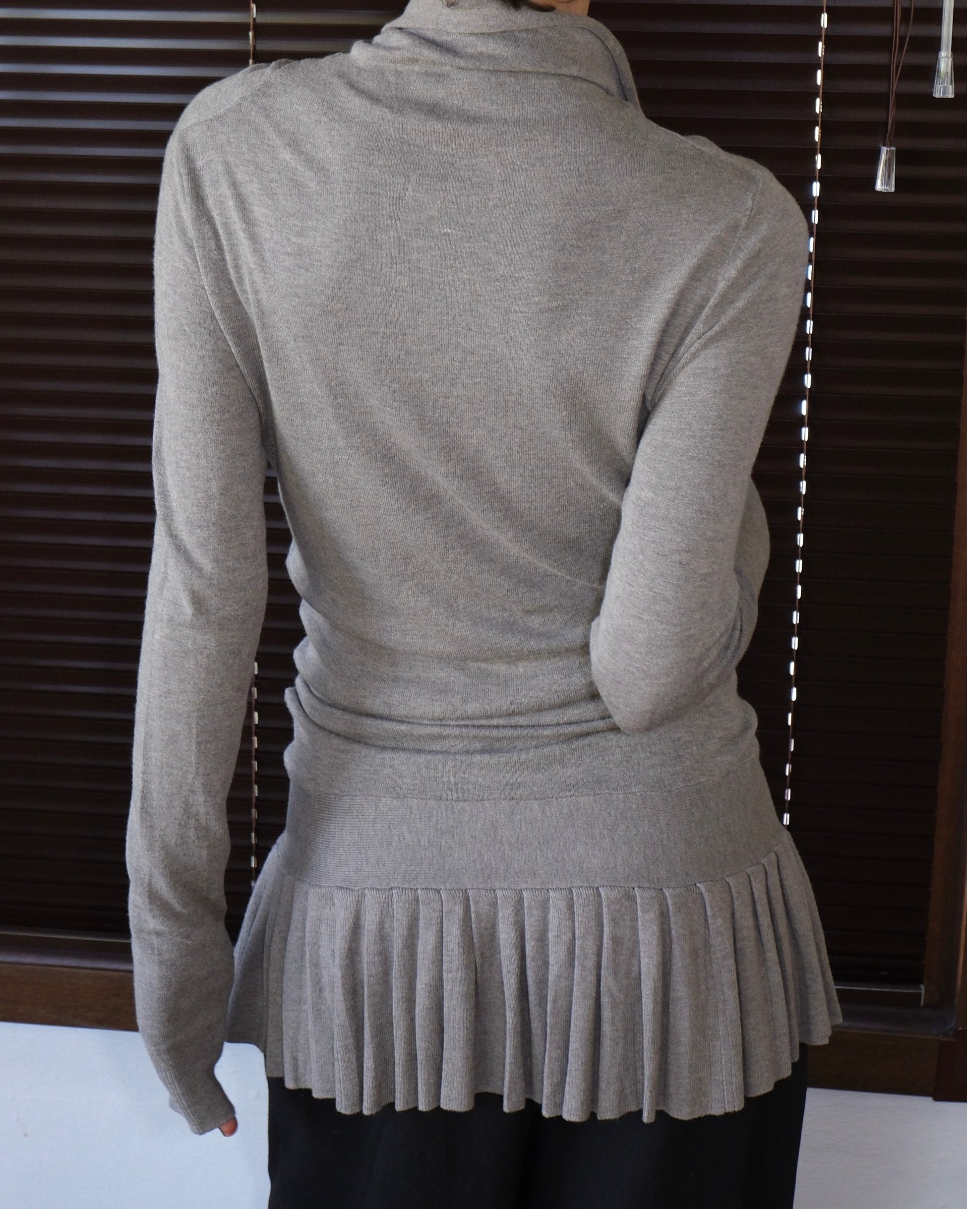 Gri Tunik Elbise