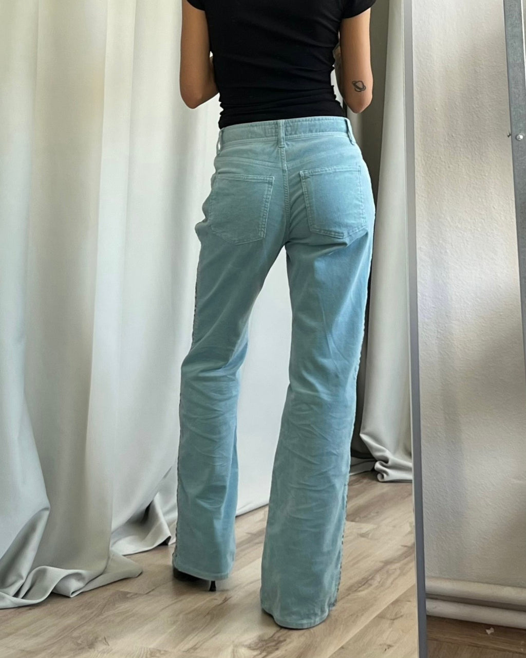 Burberry Vintage Kadife Pantolon