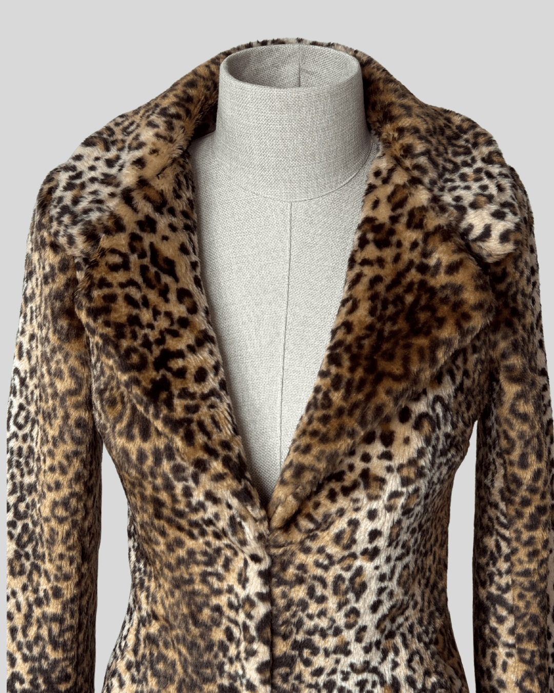 Leopar Desenli Ceket