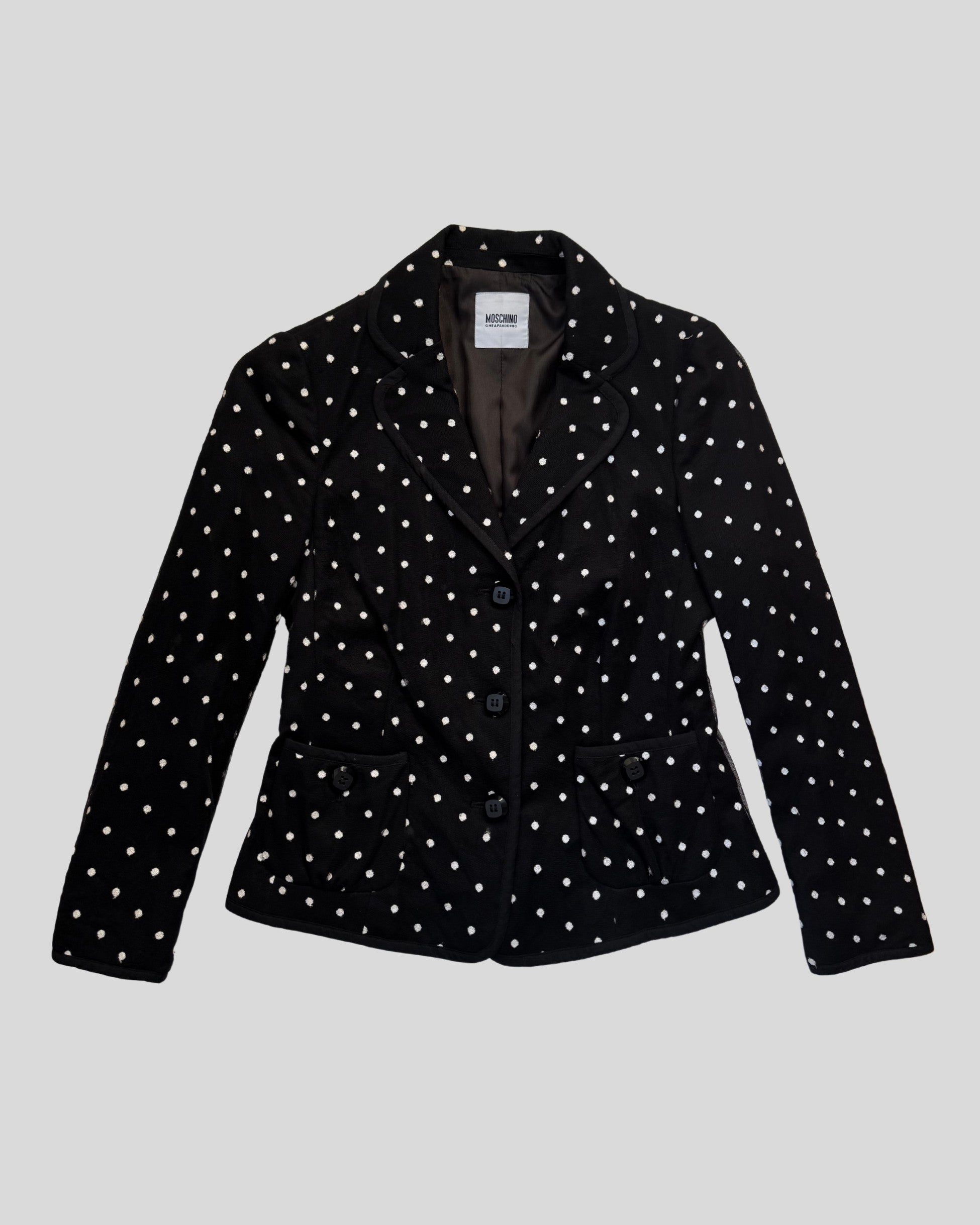 Moschino Puantiyeli Ceket