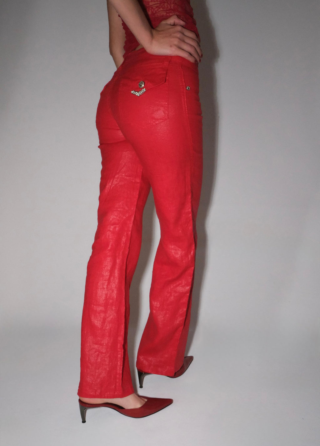 Victoria Beckham Keten Pantolon