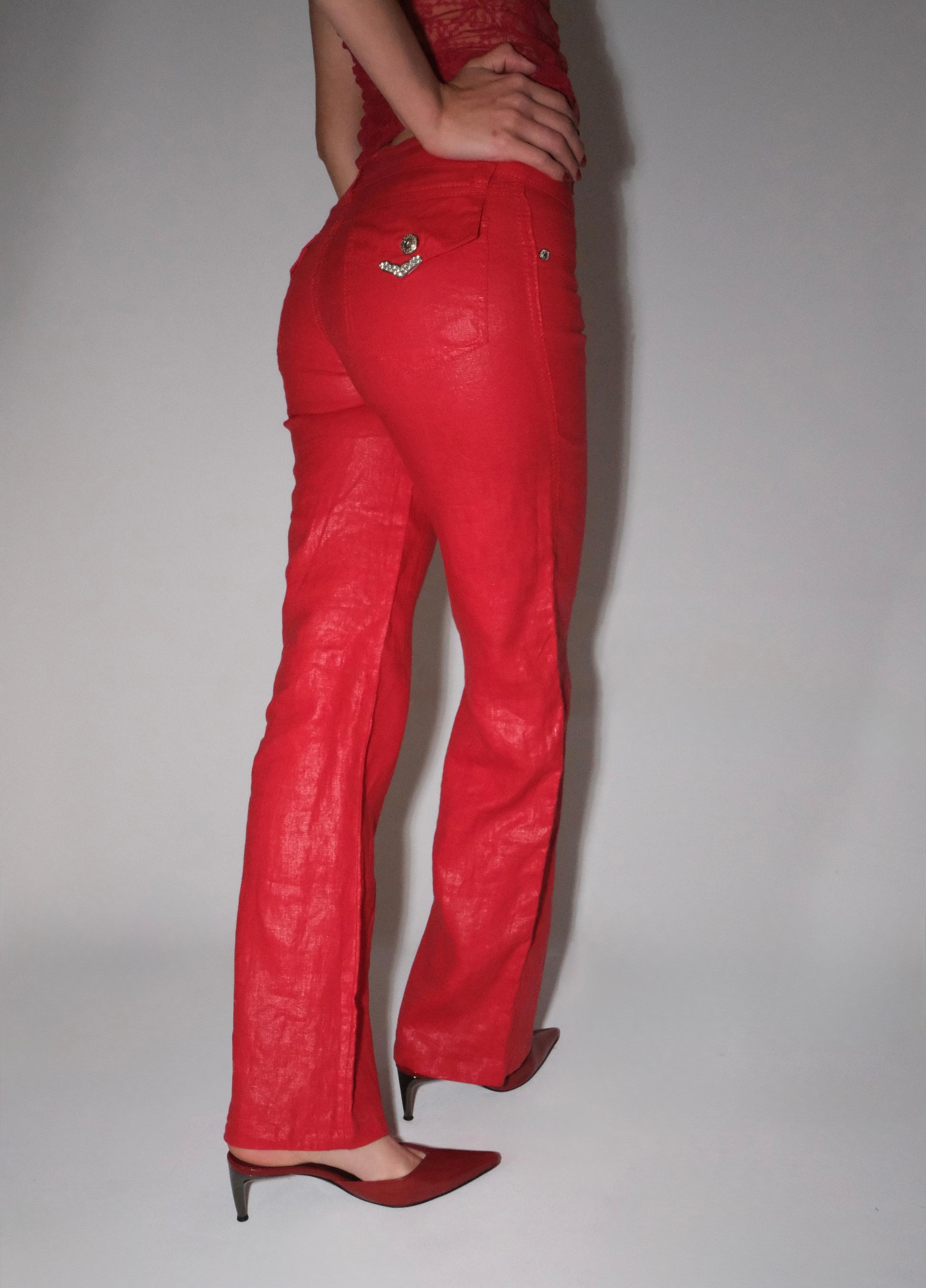 Victoria Beckham Keten Pantolon