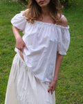 Floral Embroidered Loose Blouse