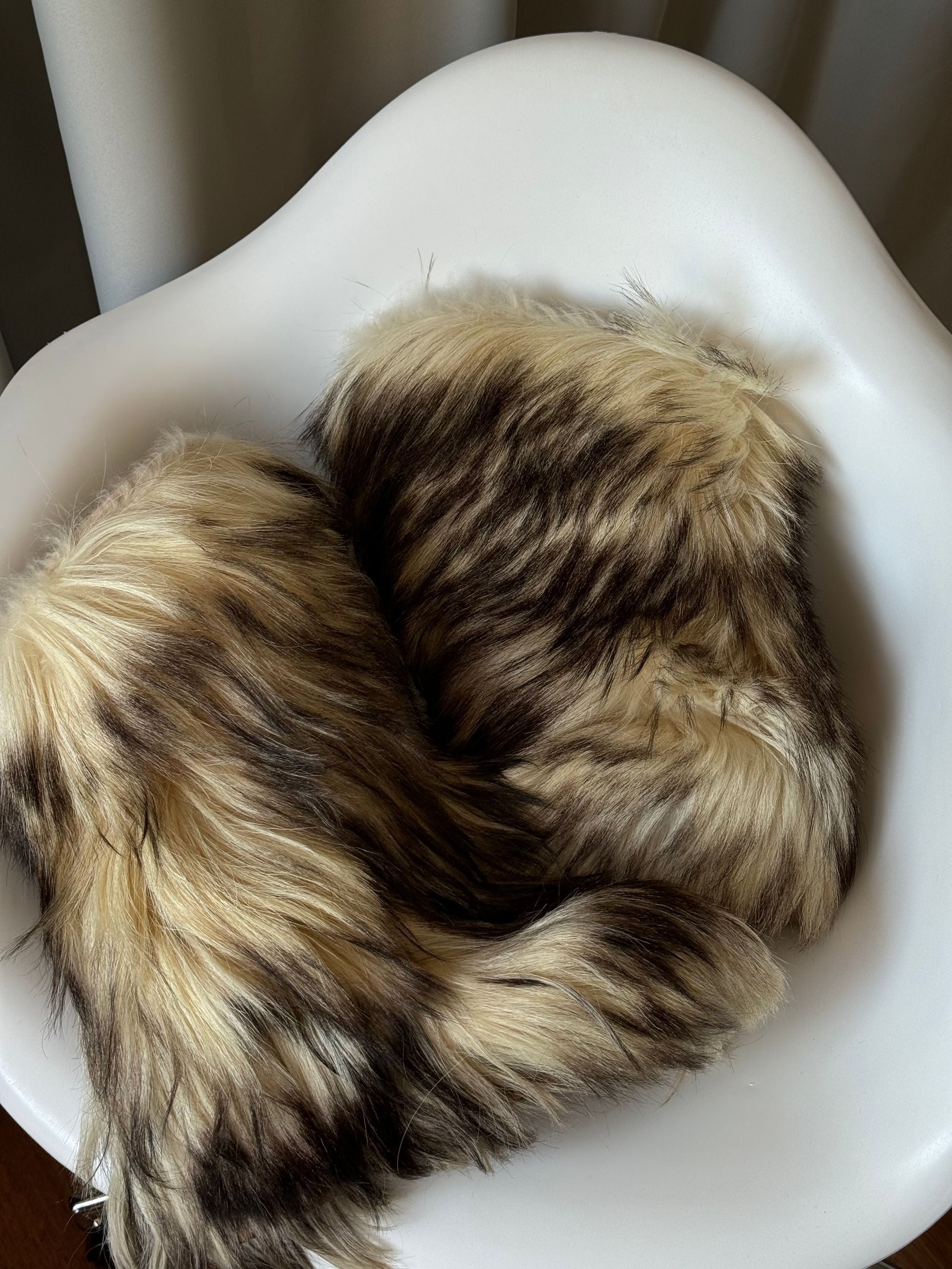 Krem-Kahve Vintage Yeti Boots