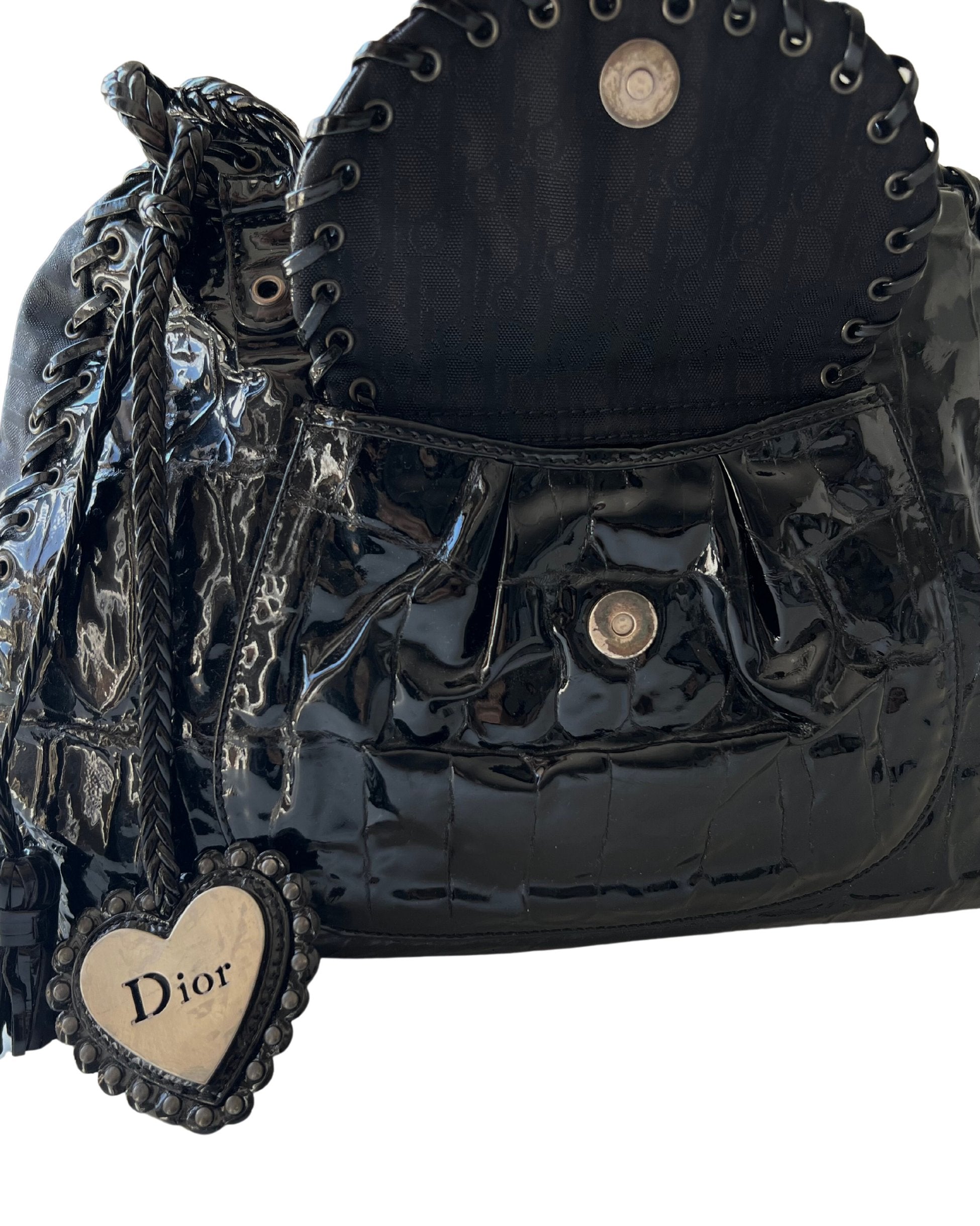 Christian Dior Siyah Kol Çantası