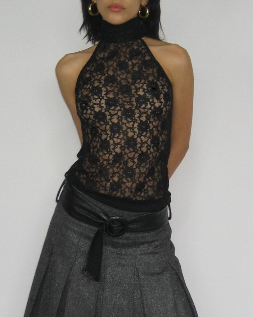 Lace Half Sleeve Blouse