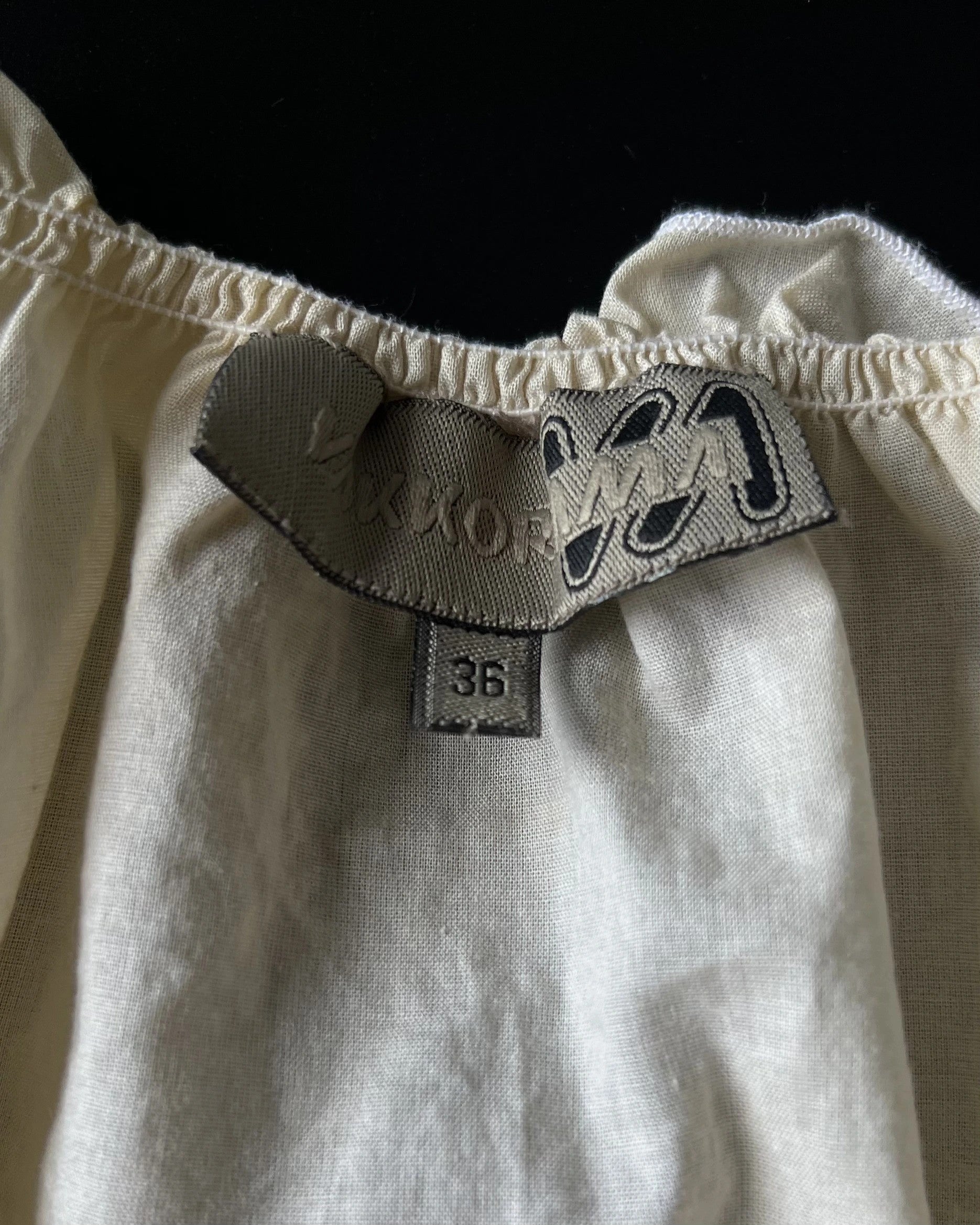 Vakkorama Vintage Pleated Blouse
