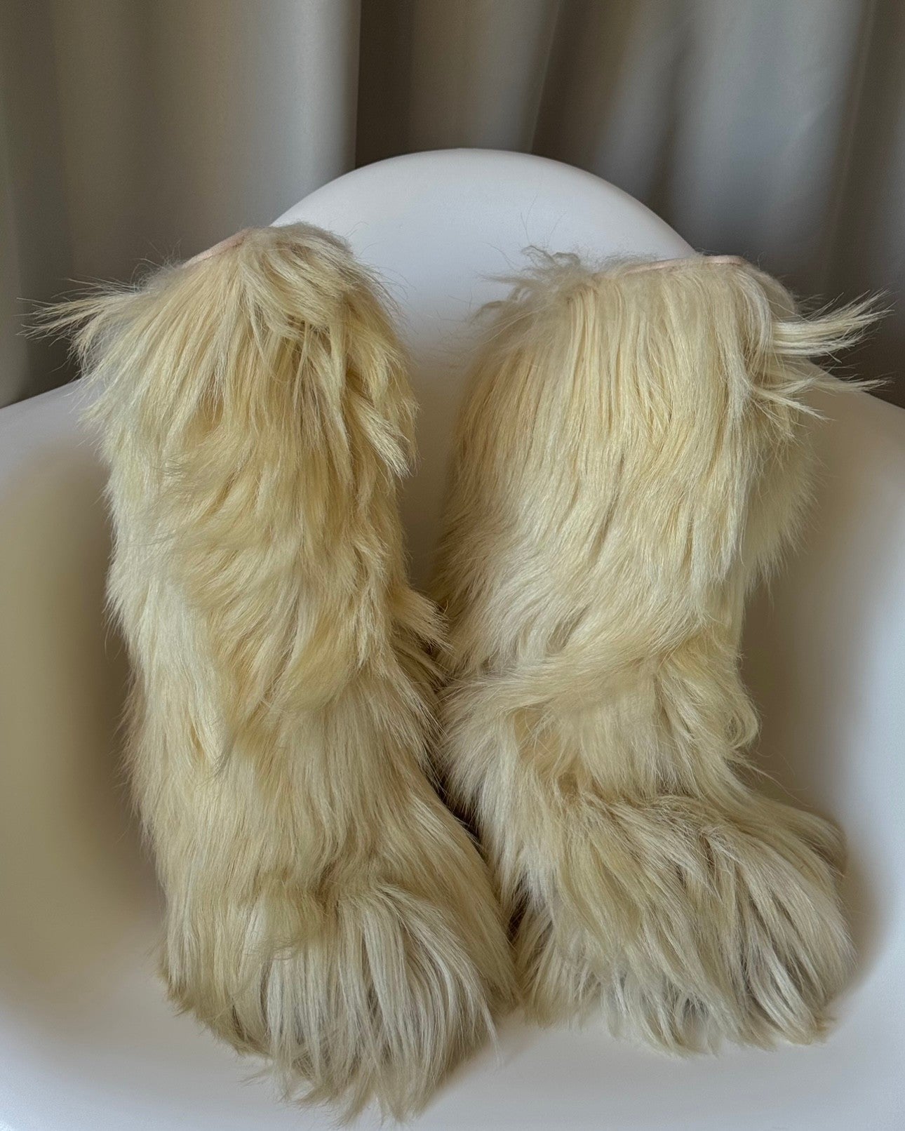 Krem Vintage Yeti Boots