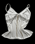 Flower Detailed Strapless Blouse